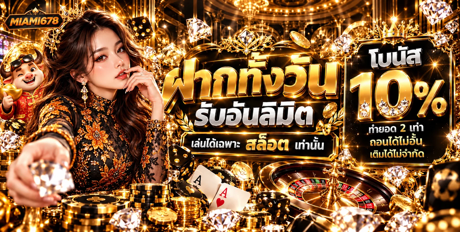 MIAMI678 สล็อตและโบนัสประจำวัน